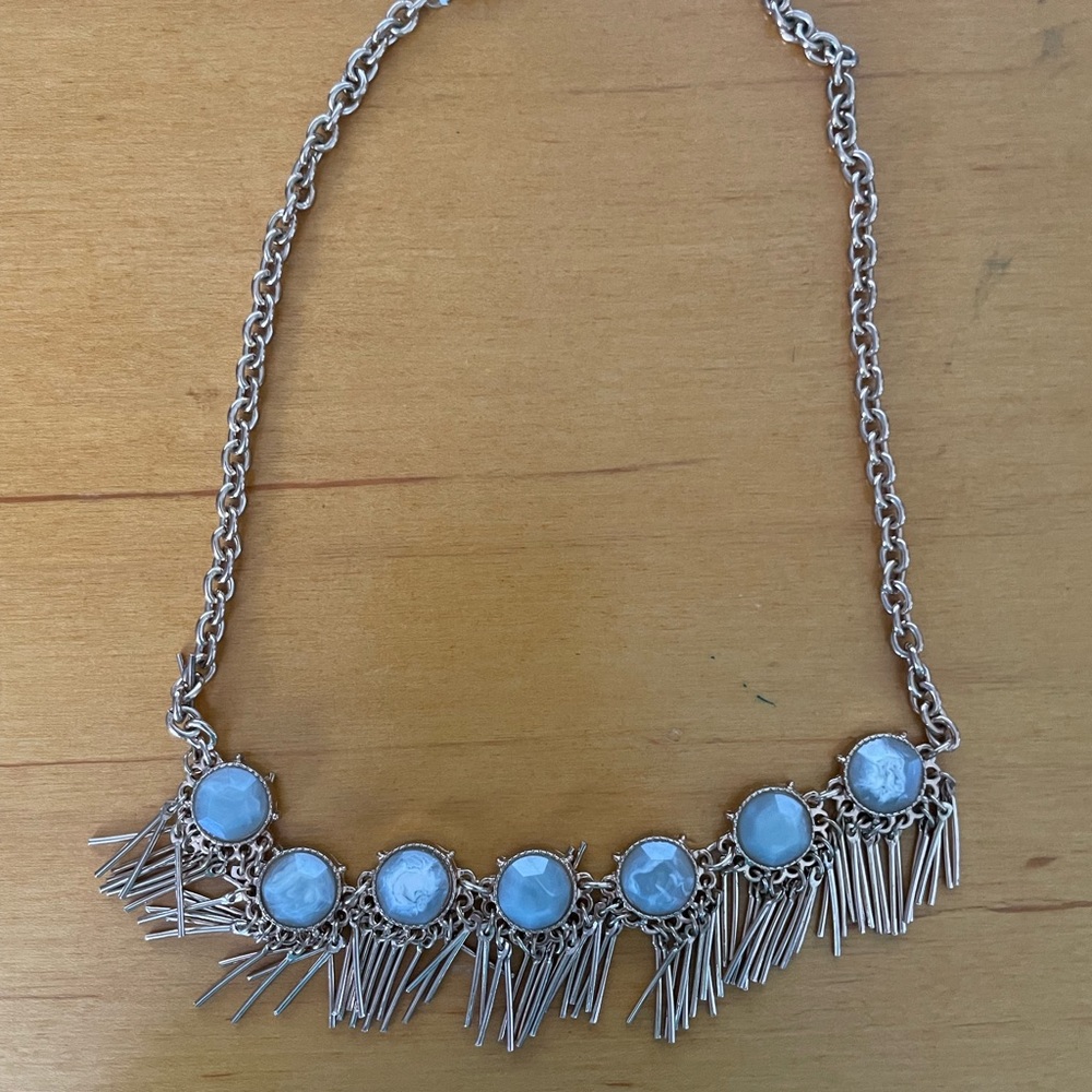 Turquoise statement necklace
